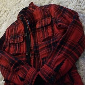 A&F "Pine Point" Flannel Winter Jacket